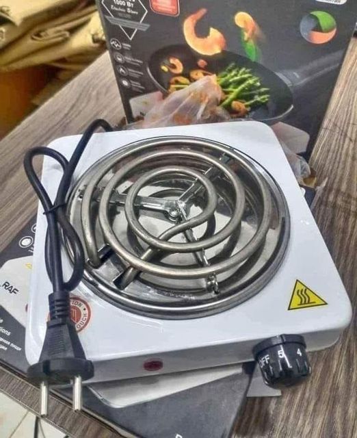 Single Burner Electric Stove & Hot Plate – 1000W Uniform Heating