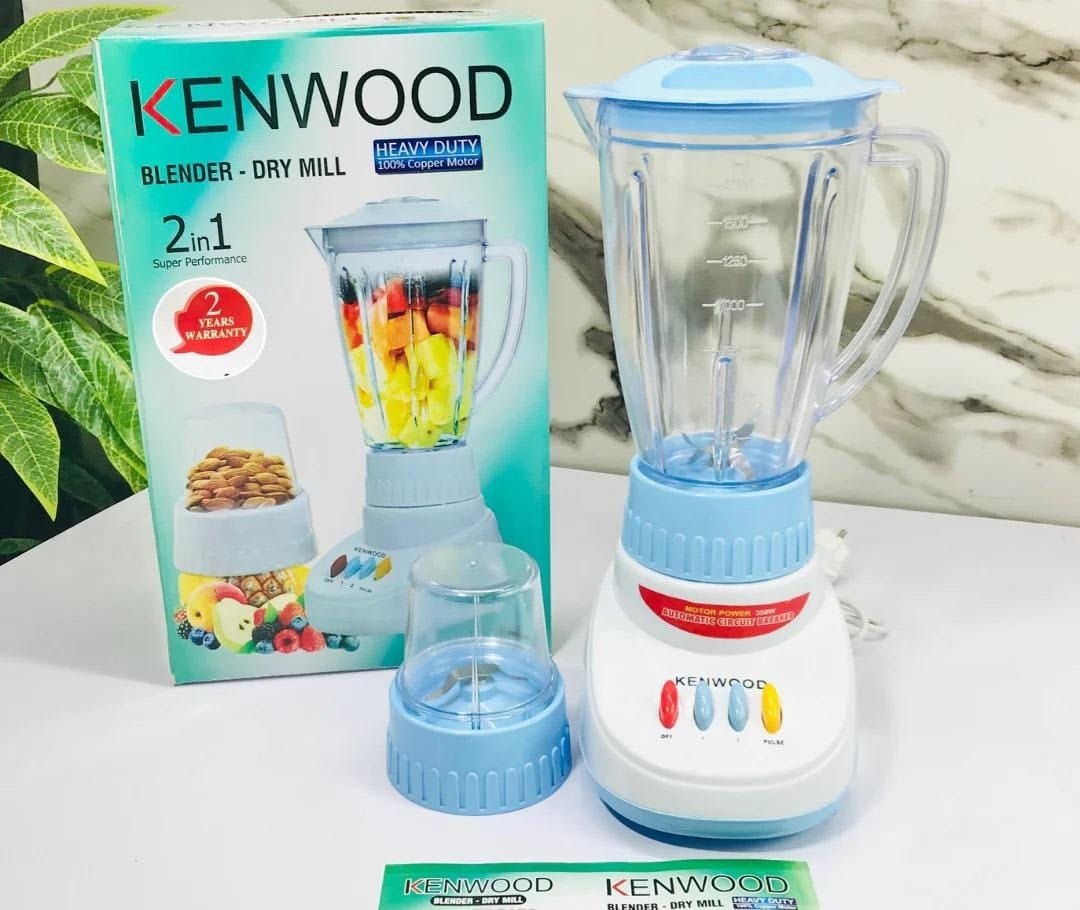 3-in-1 Blender with Crusher & Grinder – Juicer, Smoothie Maker & Spice Grinder