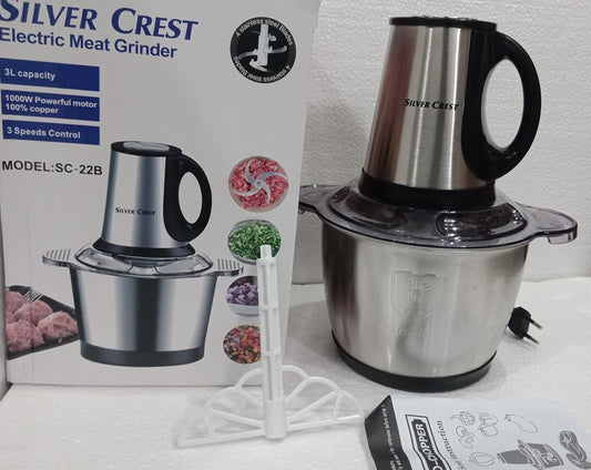 Food Processor & Veg + Meat Chopper   ⚡ 2 Litre Stainless Steel Bowl | 1000W Power
