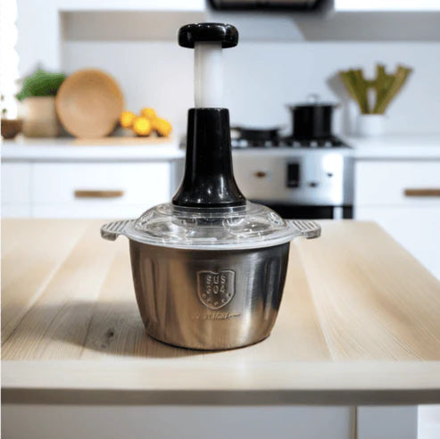 Heavy-Duty Stainless Steel Vegetable Chopper – Durable & Efficient