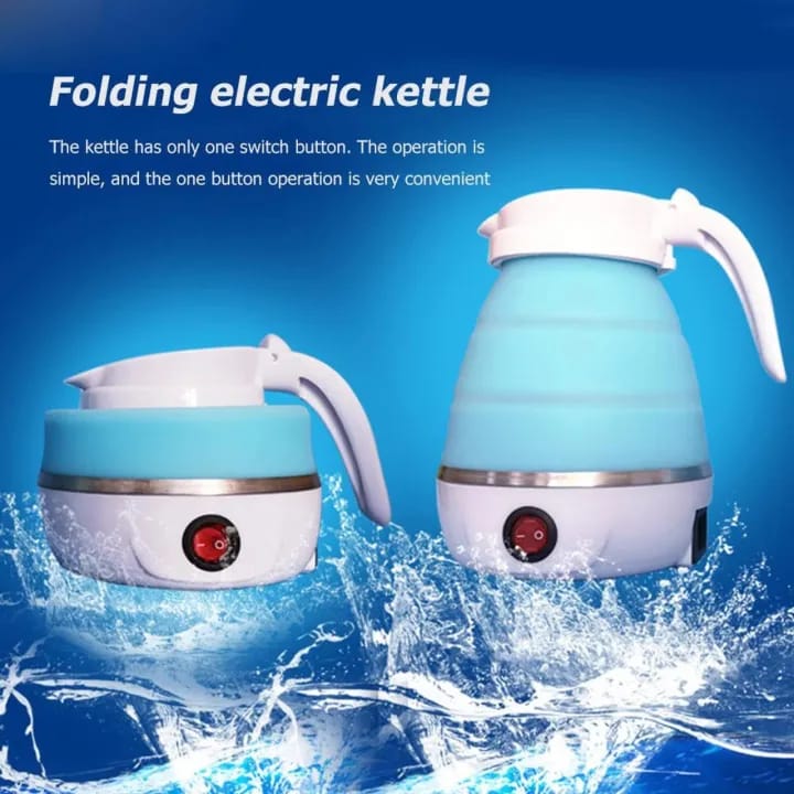 Portable Folding Electric Kettle – Perfect for Travel, Office & Camping