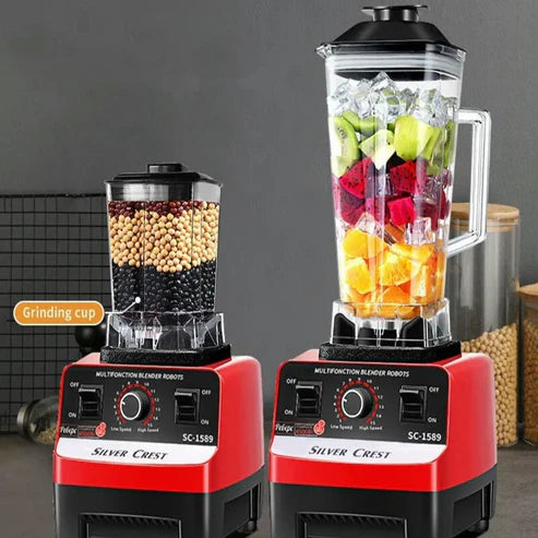 Silver Crest Heavy Duty Blender & Grinder – 2L Unbreakable Jar (SC-1590)