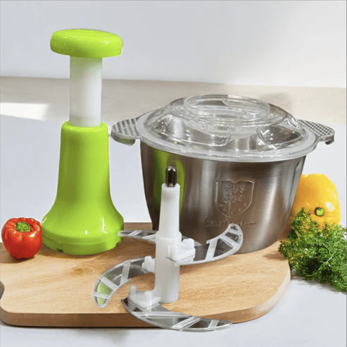 Heavy-Duty Stainless Steel Vegetable Chopper – Durable & Efficient