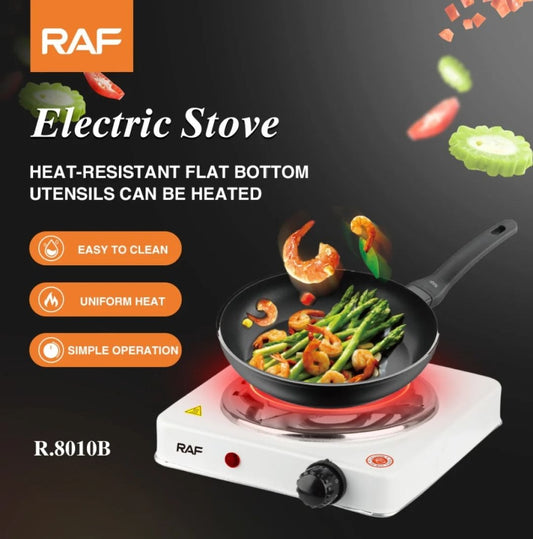 Single Burner Electric Stove & Hot Plate – 1000W Uniform Heating