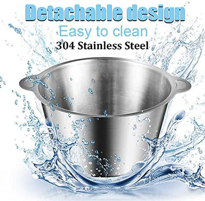 Food Processor & Veg + Meat Chopper   ⚡ 2 Litre Stainless Steel Bowl | 1000W Power