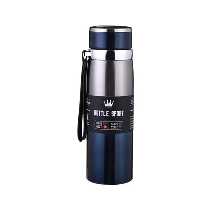 1000ml Stainless Steel Vacuum Insulated Water Bottle – Hot & Cold Thermos for Sports, Gym & Outdoor