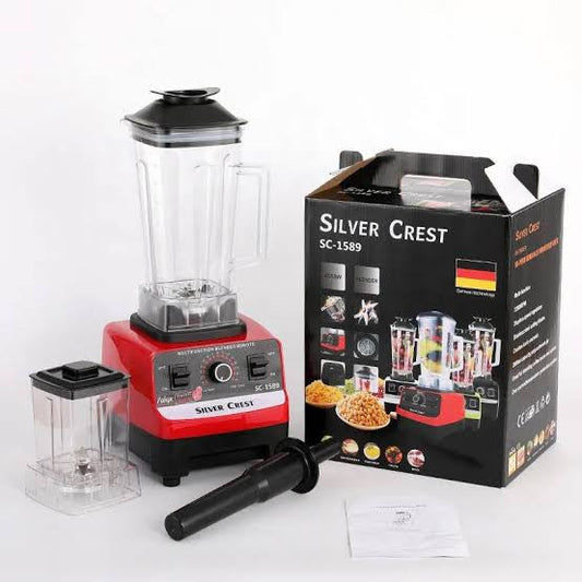 Silver Crest Heavy Duty Blender & Grinder – 2L Unbreakable Jar (SC-1590)