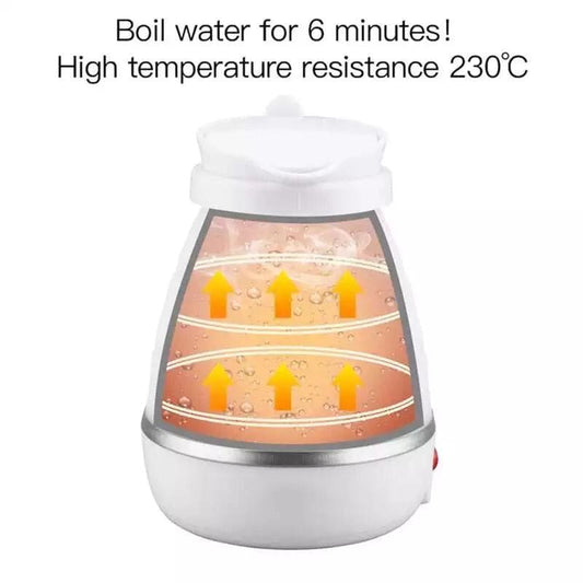 Portable Folding Electric Kettle – Perfect for Travel, Office & Camping