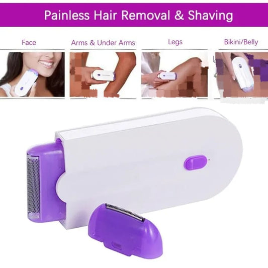 Rechargeable Women Hair Remover Painless Epilator for Body, Face, Legs, Bikini & Hand Shaving